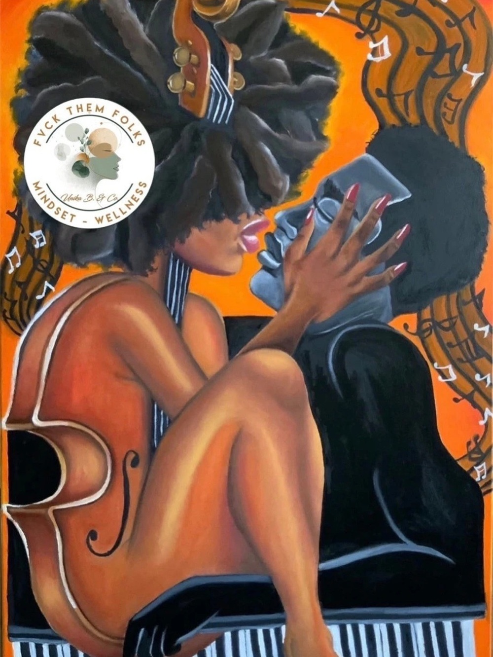 Unika B. & Co. Original Piano Artwork PRINT